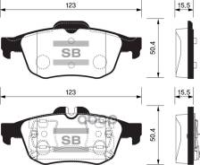  .  Hi-Q Renault Samsung Sm5(New) 11- R Sangsin brake . sp1396 SP1396 