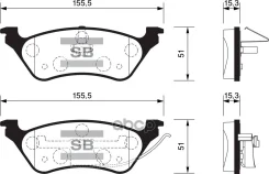 ������� ����. �������� Hi-Q Chrysler Voyager 01-03 R (D858) Sangsin brake ���. sp1441 SP1441 ����