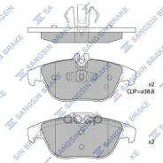 ������� ����. �������� Hi-Q BENZ C300 (W204) 08- R (D1341) Sangsin brake ���. sp1707 SP1707 ����