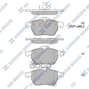 ������� ����. �������� Hi-Q Holden Astra (AH) 05-10 (D819) Sangsin brake ���. sp1757 SP1757 ����