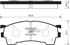 ������� ����. �������� Hi-Q Mazda 626K Sangsin brake ���. sp2018 SP2018 ����