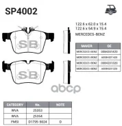 ������� ����. �������� Hi-Q BENZ C200 (W205) 13- (D1795) R Sangsin brake ���. sp4002 SP4002 ����