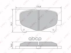 ������� ��������� �������� Toyota Estima II(R3) 2.0d-2.4 00-06 LYNXauto ���. bd-7575 BD7575 ����