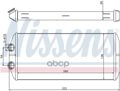 �������� ����� Citroen Berlingo 96- Nissens ���. 71164 71164 ����