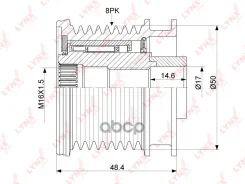 ����� �������� ����� ���������� LYNXauto ���. PA-1078 PA1078 ����