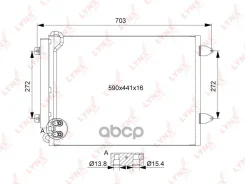 �������� ������������ � ���������� VW Passat 1.6-2.0 05-14 LYNXauto ���. rc-0106 RC0106 ����