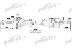 ������� ��� FIAT Ducato, Peugeot Boxer 1.9-2.5D/TD ME5/ML 94 1.4Q +ABS ������ R15, Z 37 � ��� Patron ���. PDS0084 PDS0084 ����
