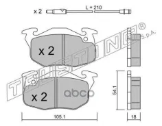 ������. ������. ������� Peugeot 205 II 87-98, 309 II 89-93, 405 II 92-95 F Trusting ���. 0390 �-� 0390 ����