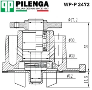 ����� ������� ���������� Nissan Pilenga ���. wp-p2472 Pilenga WPP2472 ����