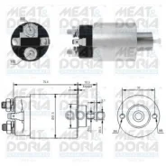 ���� ����������� (OE) Hyundai H1-Starex MEAT Doria ���. 46167 46167 ����