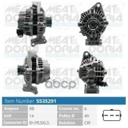 ��������� 14V 90A Ford Fiesta V Mazda 2 (DY) MEAT Doria ���. 5535291 5535291 ����