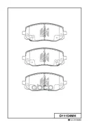 ������� ��������� �������� + ��������������� �������� Hyundai MK Kashiyama ���. d11154mh D11154MH ����