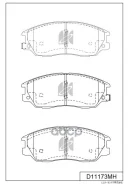 ������� ��������� �������� + ��������������� �������� Hyundai MK Kashiyama ���. d11173mh D11173MH ����