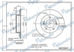 ���� ��������� Mando ���. MBC030047 MBC030047 ����