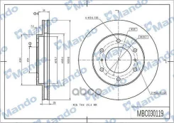 ���� ��������� Mando ���. MBC030119 MBC030119 ����