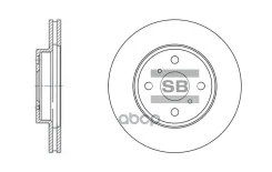 ���� ��������� (�������) Toyota Corolla (E180, E210) 12-22 / Corolla Fielder 06- Sangsin brake ���. SD4003, �������� SD4003 ����