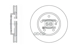 ���� ��������� �������� Mitsubishi Eclipse (RS L4) 04- Sangsin brake ���. sd4312 SD4312 ����