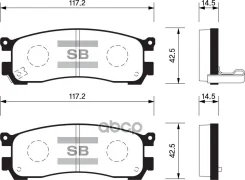 ������� ����. �������� Hi-Q Mazda Millenia 95-02 R (D553) Sangsin brake ���. sp1528 SP1528 ����