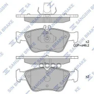 ������� ����. �������� Hi-Q BENZ BENZ CLK (C208) 97-02 (D710) Sangsin brake ���. sp1755 SP1755 ����
