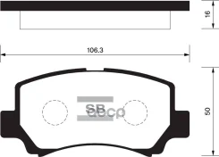 ������� ��������� �������� Sangsin brake ���. SP2021 SP2021 ����