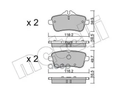 �������� ��������� �������, �������� ������ Metelli ���. 22-0968-3 2209683 ����