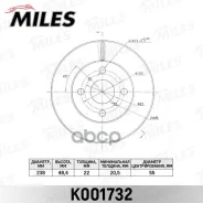 ���� ��������� Toyota Corolla 1.6 00-02 �������� ����. D=238��. Miles ���. k001732 K001732 ����