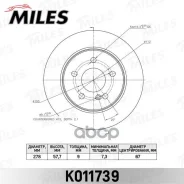 ���� ��������� Mercedes W204 180-200 07- ������ D=278��. Miles ���. k011739 K011739 ����