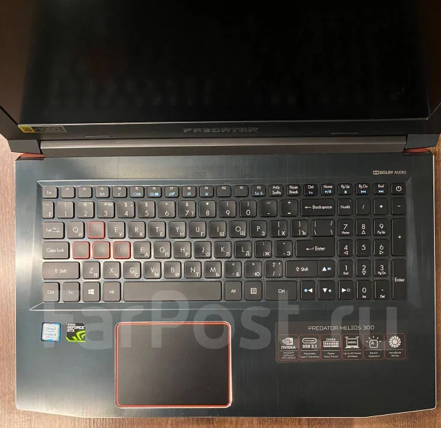 Acer Predator Helios 300. 17.3", 2,3����, ��� 16 ��, ���� 1 000���, WiFi: 1, Bluetooth: 1, ����������� �� 24��. ����
