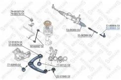 ���������� ������� ������! Peugeot 308/3008/5008 all 07/Citroen Berlingo all 08 Stellox ���. 51-00805-SX 5100805SX ����
