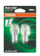 ����� P21/5W 12V 21/5W Ultra LIFE BAY15d, ������� 2 ��. Osram ���. 7528ULT-02B 7528ULT02B ����