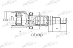 ���� �����. ����. �-�� FORD Focus 98 - 04, Focus ��������� 99 - 04 1.6 Patron ���. PCV5036 PCV5036 ����