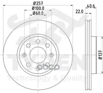 ���� ���������, �������� Fiat Punto III 09, Punto Evo 09, Grande Punto 05, Opel Corsa D, E 06 Tyren ���. TYR1012151 TYR1012151 ����