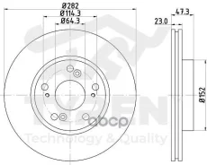 ���� ���������, �������� Honda Civic VII-IX 01, CR-V II 01, Stream I 01, Stepwagon 00 Tyren ���. TYR1013151 TYR1013151 ����