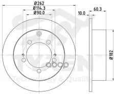 ���� ���������, ������ Mitsubishi Lancer IX (2.0) 03, Eclipse II 95, Outlander II 06 Tyren ���. TYR1013841 TYR1013841 ����
