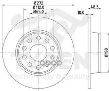 ���� ���������, ������ Skoda Octavia II (A5), III (A7), IV (A8) 04, Yeti 09, Volkswagen Golf VI-VI Tyren ���. TYR1023321 TYR1023321 ����