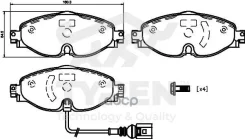 ������� ��������� ��������, �������� Skoda Octavia III (A7), IV (A8) 12, Volkswagen Passat (B8) 14 Tyren ���. TYR1222321 TYR1222321 ����