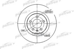 ���� ����. AUDI/VW A3 96-, SEAT LEON 99-, LEON 05-, Toledo II 99-06, Skoda Octavia 96-, Octavia Combi Patron ���. PBD4027 PBD4027 ����