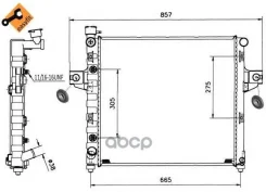 �������� ���������� ��������� JEEP Grand Cherokee 4.0 99- NRF ���. 58112 58112 ����