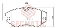������� ���� ���� ��� VW Crafter 30-35 06-, Crafter 30-50 06-, Mercedes-BENZ Sprinter 06-, Sprinter Segmatic ���. SGBP2668 SGBP2668 ����