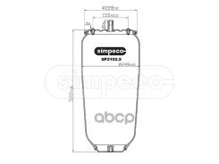 ������������� (��� �������) Schmitz �. �.016512 (SP2102.5010) Simpeco ���. SP2102.5010 SP21025010 ����