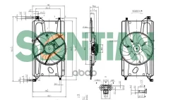 ���������� ���������. FORD Focus 1.62009-without resistor+A/C Sontian ���. ZD168525 ZD168525 ����