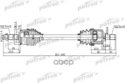 ������ ���. ���� ����� 25x652x52,5x25 ABS48T Hyundai Solaris [SB] 11 - KIA RIO [DX] 11 - Patron ���. PDS0504 PDS0504 ����