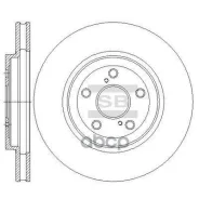 ���� ��������� �������� Lexus RX350 06-08 Sangsin brake ���. sd4033 SD4033 ����
