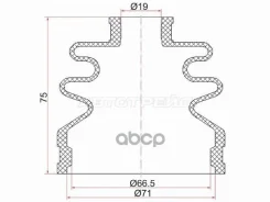 ������� ����� (�����/ �������) Subaru Forester 97-19 / Impreza 92-22 Sat ���. C-1075, �������� C1075 ����