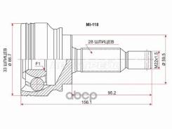  (/ ) Mitsubishi Asx 10- / Lancer 07-17 / Dodge Caliber 06-12 / Mitsubishi Galant Fo Sat . MI-118,  MI118 