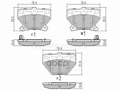 ������� ��������� (�����) Toyota Corolla (E120) 00-07 / Corolla Fielder 00-06 Sat ���. ST-04466-52040, ������ ST0446652040 ����