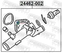 ��������� Renault Duster 10- Febest 24462002 24462002 ����