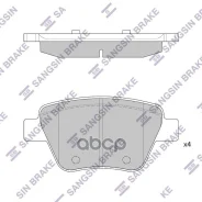������� ����. �������� Hagen AUDI A3 11-13 AUDI A3 Quattro 10-13 VW GOLF 10 Jetta 10-13 Passat 12-1 Sangsin brake ���. gp2314 GP2314 ����