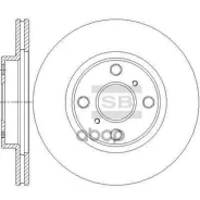 ���� ��������� �������� Toyota Yaris Verso 2001- Sangsin brake ���. sd4678 SD4678 ����