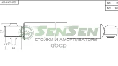 ����������� ������ ���� opel astra -1 2-2(1 7)-������ ������-2004- Sensen ���. 12130260 12130260 ����